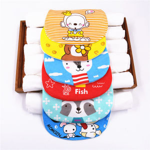 BBLUE ผ้าขนหนูซับเหงื่อเด็ก ผ้าขนหนูรองหลังสำหรับเด็ก ฤดูร้อนผ้าฝ้ายแท้ผ้าเช็ดหลัง ผ้าเช็ดตัวเด็ก ผ้าห่อตัวเด็ก ผ้าขนหนูเด็ก ลายการ์ตูน