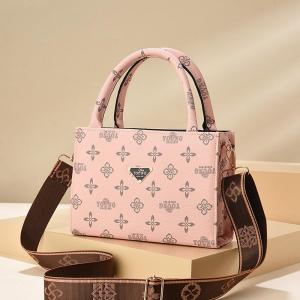 UISNMALL #S961 Way Square Medium PU Leather Fashion Bag Strap Twill handbag Womens Bag