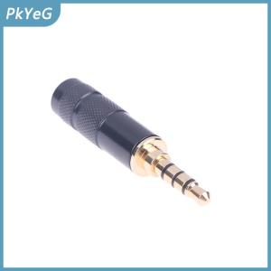 PkYeG Đầu nối âm thanh Stereo Đầu đực TRS 3.5mm mạ vàng đến 3.5mm TRRS cái 3.5mm