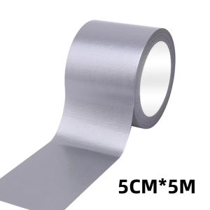 5cm x 10M Silver Foil Tape Waterproof Weatherproof Sealing Tape for Window Gap Repair Pita Kalis Air