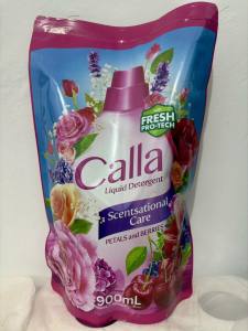 Calla Liquid Detergent Petals & Berries 900ml Pouch