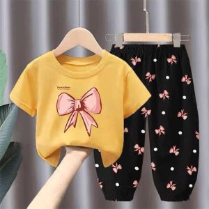 HANNA - Setelan Anak Stara Motif Pita / One Set Ribbon