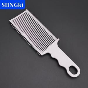 [COD] 🔥🔥🔥SHNGki Fading Comb Professional Barber Clipper Blending Flat Top Hair Cutting Comb For Men Heat Resistant Fade Brush Salon Styling Tool