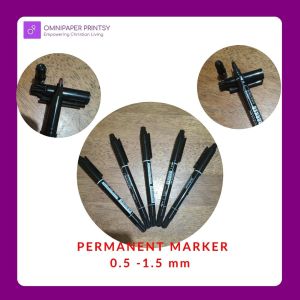 Omnipaper Name Tag with Lanyard & Marker for Pre School Kindergarten  Grade 1-4 Stationery