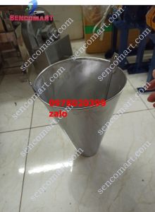 Phếu inox dùng để cắt tiết gà vịt
