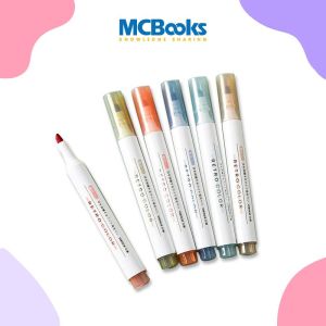 Quà tặng - Bút highlight ghi nhớ dạ quang nhiều màu (tặng ngẫu nhiên 1 chiếc)