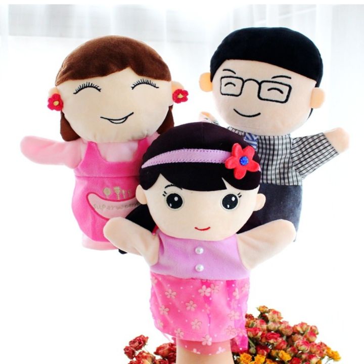 UJYU Plush Dolls Toy Baby Kids Educational Finger Dolls Cloth Doll ...