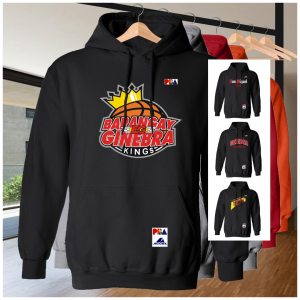 Brgy Ginebra GIN KINGS Black Premium DTF Hoodie Jacket | Personalized Anime Band Basketball & Motorcycle Designs