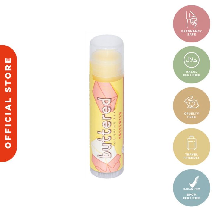 MSBB - Buttered - Unscented Lip Balm SPF 15