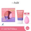 Nuface Nu Flawless BB Cream Package - Paket BB Cream -02 Medium LattePOV Store. 