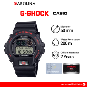 Jam Tangan Pria Casio G-Shock DW-6900TR-1D LINE 30TH ANNIVERSARY MODEL Black Dial Black Resin Band