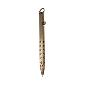 Retro Ballpoint Pen Metal Bolt Action Pen Signing Pen School Supplie For Students Journaling Note Taking Art Projects