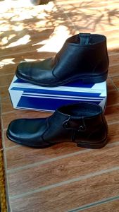 SEPATU PDH SUS WANITA KULIT SAPI SEPATU POLWAN SEPATU BOOTS KERJA CEWEK RSY21