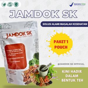 Teh Herbal Seduh Bantu Redakan Tekanan Darah Tinggi Secara Alami – Jamdok SK –  (20 Kantong)