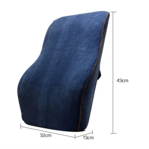 Memory Foam Seat & Back Cushion Lumbar Support for Wheelchair / Car Cushion Pillow 轮椅/驾驶座/办公椅护腰坐垫靠垫
