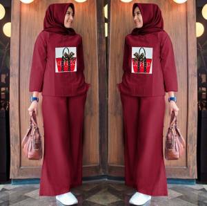 (ZAYIN FASHION) GHANIA SETELAN JUMBO FIT TO XL