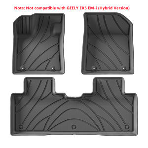 GEELY EX5 (2025 - Present) deep dish matting Car Floor Mats TPE Floor Mat Trunk Mat Carpet Waterproof Wear-resist Premium