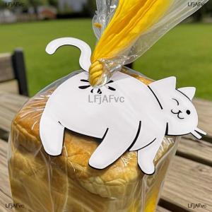 [COD] LFjAFvc Funny Cat Butt Bread Clip 3D Printed Bag Clip Bag Holder Novelty Kitchen Gadget For Cat Lovers Squeeze And Lock Bread Bag Clips For Food Storage Home Decor 1 2 3pcs