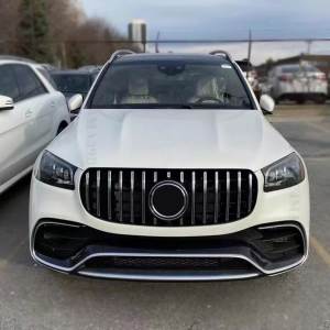sapid GT Style Hood Mesh Front Grille Bumper Grill Accessories For Benz GLS X167 2020-2023 400 450 580 GLS400 GLS450 Tuning Z7K6H