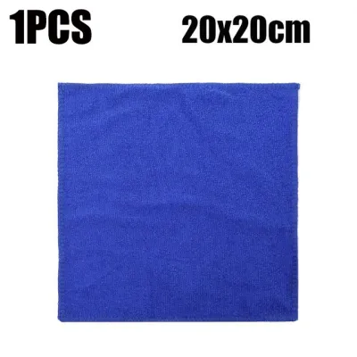 2Pcs Car Wash Towel Microfiber Double-sided Cleaning Cloth Thickened Strong Water Absorption Towel Auto Waxing Detailing Tool