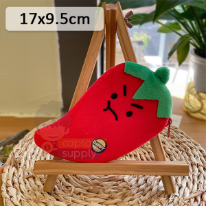 (SG Seller) ★ Cute Fruit Vegetable Coin Pouch Purse with Carabiner ★ Plush Mini Zipper Wallet Bag Women Kids Organiser Cable Key Earbuds Card Holder Christmas Gift Supermarket Market Avocado Banana Blueberry Brinjal Apple Cabbage Orange Potato Tomato