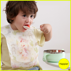 Yếm Ăn Dặm Cho Bé Du Lịch Đi Chơi Tiện Lợi