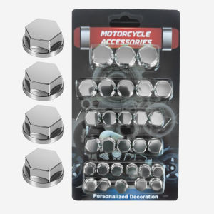 30pcs Motorcycle Modification Colored Screw Nut Bolt Caps Cover Decoration Screw Cap Cover Set Modification Accessories