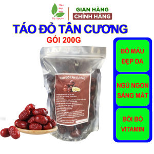Táo đỏ tân cương (túi 200g) táo đỏ hữu cơ chắc thịt dẻo ngon ngọt chất lượng tuyệt đối