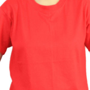 YALEX T-SHIRTS PLAIN RED MAROON SERIES/KIDS/TEENS RED LABEL ROUND NECK