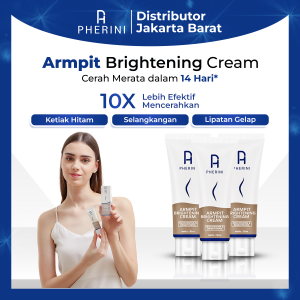PHERINI Armpit Brightening Cream - Pemutih Ketiak & Pemutih Selangkangan BPOM ORIGINAL