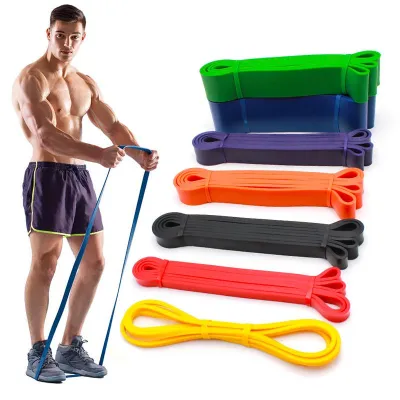 [ Fiery Sport ] Resistance Band Big Long Power Band Premium Import Quality Streching Simple Home Workout Pull Up Yoga Fitnes Training Karet Lateks Best Quality POWERBAND