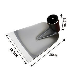 Garden Hoe Manganese Steel Manual Weeding Hoe Agricultural Tools Anti-Rust Durable Agricultural Rakes Planting Vegetables Flowers Cangkul Besi Pembersih Kebun Hoe 花园小锄头 园艺工具