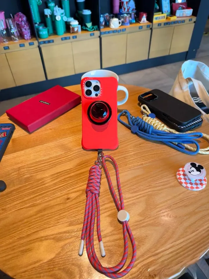 Original CASETiFY Rope Wrist Strap Phone Strap with Card
