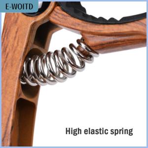 【E-WOITD】 Metal Guitar Capo for Acoustic Electric Classic Trigger Change Tune Key Clamp