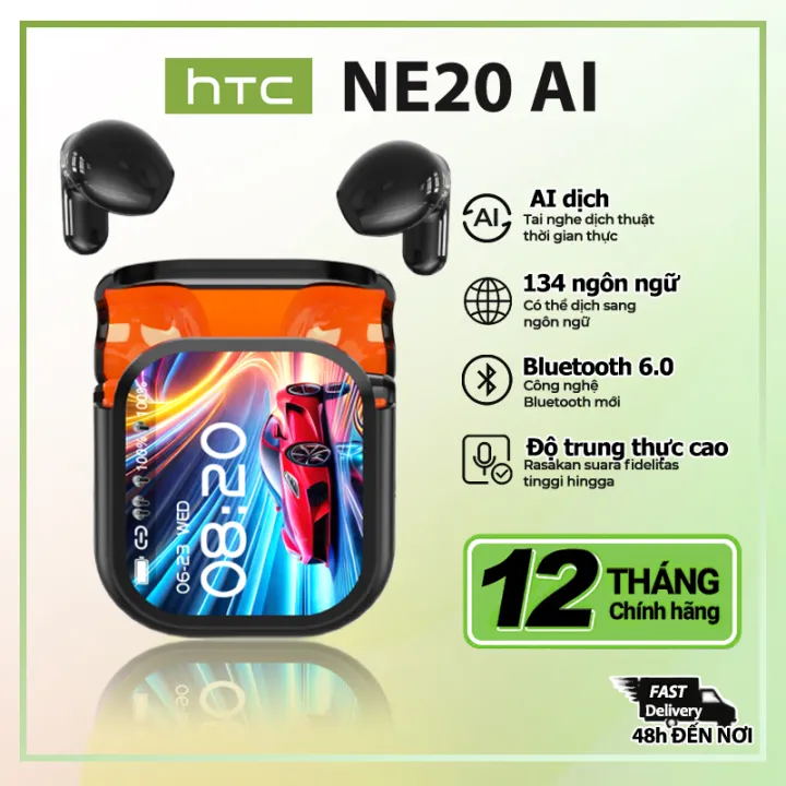 HTC NE20 AI tai nghe dịch thuật Tai nghe phiên dịch có thể dịch 134 ngôn ngữ Điều khiển màn hình Tai nghe Bluetooth không dây Tai nghe thể thao chơi game Bluetooth V6.0 | BigBuy360 - bigbuy360.vn HTC NE20 AI tai nghe dịch thuật Tai nghe phiên dịch có thể dịch 134 ngôn ngữ Điều khiển màn hình Tai nghe Bluetooth không dây Tai nghe thể thao chơi game Bluetooth V6.0 | BigBuy360 - bigbuy360.vn