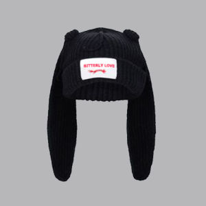 ❣️RICHHAT❣️ Topi Rajut Musim Dingin Wol Tebal Wanita Rajut Panjang Tebal Korea Topi Korea Topi Jepang Topi Kpop Topi Desain Tengila Kelinci Panjang Lucu Winter Hat Topi New Jeans Topi StaryKids Kupluk Beanie Lover Boy