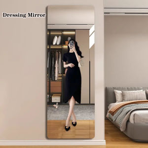 【SG stock】Acrylic Mirror Soft Mirror Self-Adhesive High-Definition Full-Body mirror Bathroom mirror Wall mirror