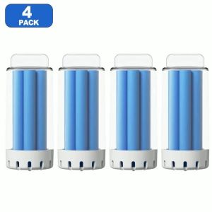 4 Pcs Solid Detergent For ECOVACS DEEBOT N30 OMNI / N30 PRO - 30 Days Of Freshness Home Appliance Parts Household Supplies