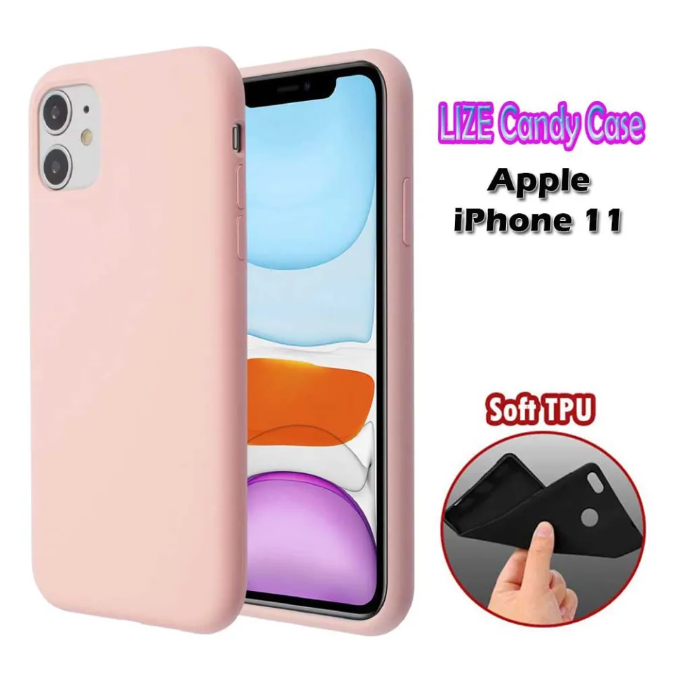 Lize Case Apple iPhone 11 Ukuran Inch Rubber Silicone Anti