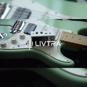 LIVTRA NANOCORE Multi-Function Guitar Pedal–126g 10H Playtime 2.4" Display NAM/IR Ready AI Drums Loopback For Music Enthusiasts