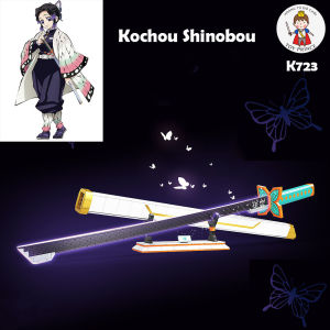 Đồ Chơi Lắp Ráp Kiểu LEGO Mô Hình Nhật Luận Kiếm Của Trùng Trụ Kochou Shinobou Trong Kimetsu No Yaiba Demon Slayer K723
