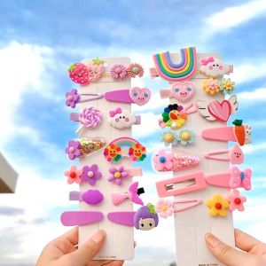 (14PCS) Jepit Rambut Anak Karakter Lucu