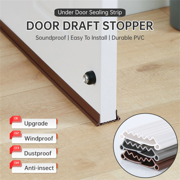 Deyln [Fast Delivery] 96cm New Upgrade PVC Door Sealing Stripping Under