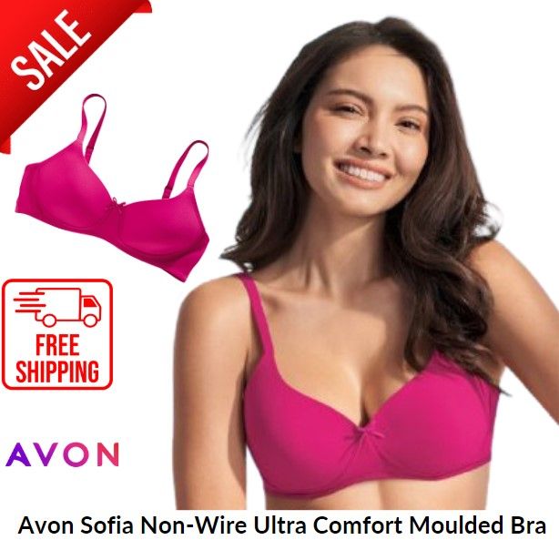 Avon bra for Women SOFIA Non-wire Ultra Comfort Moulded Bra Women Sexy Bra  Push up Lingerie Seamless Bra Everyday Comfort Wireless bra pack  Comfortable Bra