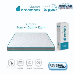 Quantum Dreambox Cooling Topper AirCool / Topper Kasur Dingin / Cool-to-Touch