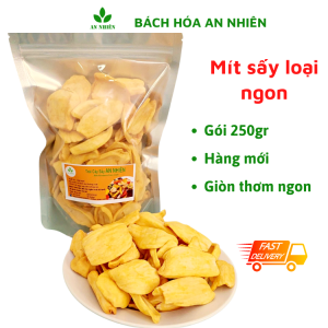 Mít sấy khô hàng nguyên An Nhiên loại ngon gói 250gr