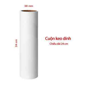 Con lăn bụi sàn từ 24cm đến 124cm - Dụng cụ vệ sinh sàn và rèm cửa siêu tiện lợi dễ dàng gỡ bỏ lông và bụi bẩn đem lại không gian sạch sẽ và thoáng đãng cho gia đình bạn