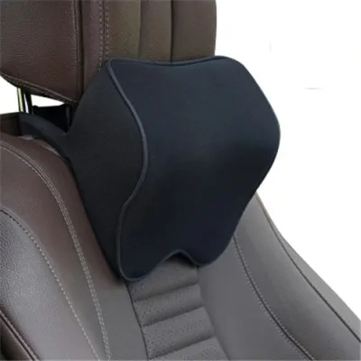 Bantal Leher Kursi Mobil Ergonomis Memory Foam Neck Pillow Headrest - CT5