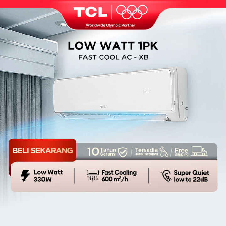 TCL STANDARD 1 PK TAC 09 CSD/XSS - Titan Gold - Super Quiet - Eco Mode - i-Set - Smart Airflow - Filter Cleaning Reminder (Model: TAC-09CSD/XSS)