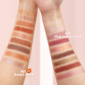 O.TWO.O 9 Warna Eyeshadow Palette High Pigment Waterproof Long-Lasting Eye Shadow. 